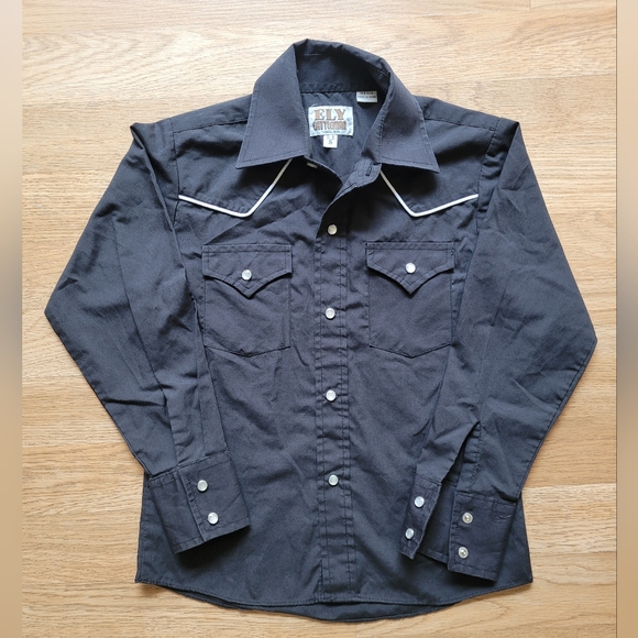 Kids Western Button Down - Picture 4 of 4